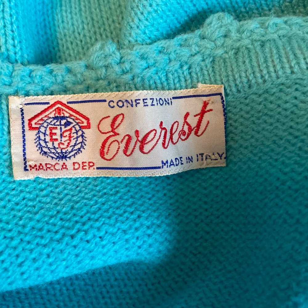 Women's Everest Cardigan Sweater - Turquoise - - Picture 7 of 7